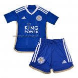 Camiseta Leicester City Primera Nino 2023 2024