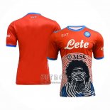 Tailandia Camiseta Napoli Maradona Special 2021-2022 Rojo