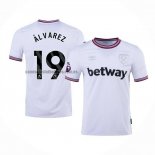 Camiseta West Ham Jugador Alvarez Segunda 2023 2024