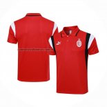 Camiseta Polo del AC Milan 2023 2024 Rojo