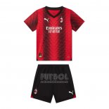 Camiseta AC Milan Primera Nino 2023 2024