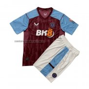Camiseta Aston Villa Primera Nino 2023 2024