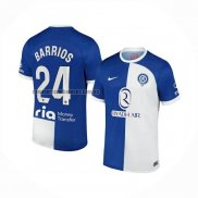 Camiseta Atletico Madrid Jugador Barrios Segunda 2023 2024