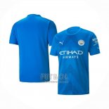 Camiseta Manchester City Portero 2022 2023 Azul