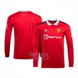 Camiseta Manchester United Primera Manga Larga 2022-2023