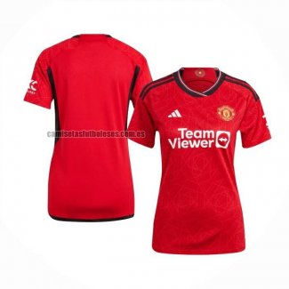 Camiseta Manchester United Primera Mujer 2023 2024