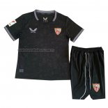 Camiseta Sevilla Portero Nino 2023 2024 Negro