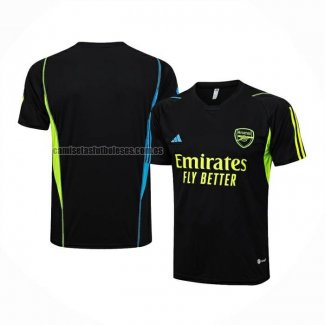 Camiseta de Entrenamiento Arsenal 2023 2024 Negro