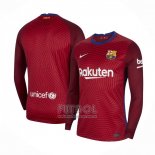 Camiseta Barcelona Portero Manga Larga 2020 Rojo