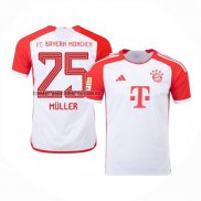 Camiseta Bayern Munich Jugador Muller Primera 2023 2024