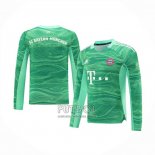 Camiseta Bayern Munich Portero Manga Larga 2021-2022 Verde