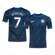 Camiseta Chelsea Jugador Sterling Segunda 2023 2024