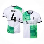 Camiseta Liverpool Jugador Virgil Segunda 2023 2024