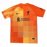 Camiseta Liverpool Portero 2021-2022 Naranja