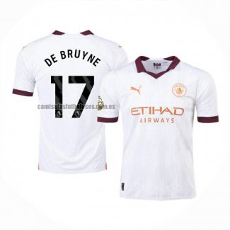 Camiseta Manchester City Jugador De Bruyne Segunda 2023 2024