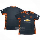 Tailandia Camiseta Manchester United Portero 2020-2021 Negro