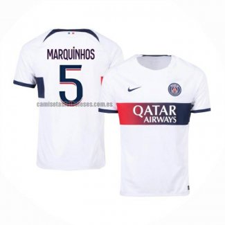 Camiseta Paris Saint-Germain Jugador Marquinhos Segunda 2023 2024