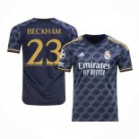 Camiseta Real Madrid Jugador Beckham Segunda 2023 2024