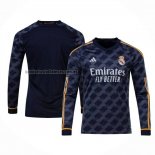 Camiseta Real Madrid Segunda Manga Larga 2023 2024