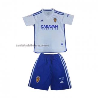 Camiseta Real Zaragoza Primera Nino 2023 2024