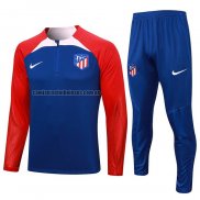 Chandal de Sudadera del Atletico Madrid 2023 2024 Azul