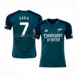 Camiseta Arsenal Jugador Saka Tercera 2023 2024