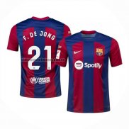 Camiseta Barcelona Jugador F.De Jong Primera 2023 2024