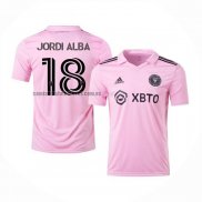 Camiseta Inter Miami Jugador Jordi Alba Primera 2023