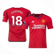 Camiseta Manchester United Jugador Casemiro Primera 2023 2024