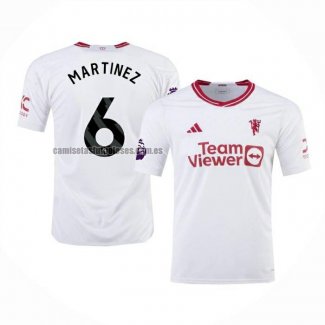 Camiseta Manchester United Jugador Martinez Tercera 2023 2024