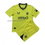 Camiseta Rangers Portero Nino 2023 2024 Amarillo