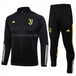 Chandal de Chaqueta del Juventus Nino 2023 2024 Negro