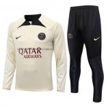 Chandal de Sudadera del Paris Saint-Germain Nino 2023 2024 Amarillo