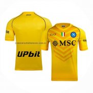 Tailandia Camiseta Napoli Portero 2023 2024 Amarillo