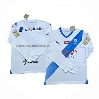 Camiseta Al Hilal Segunda Manga Larga 2023 2024