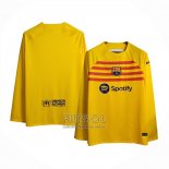 Camiseta Barcelona Cuarto Manga Larga 2022 2023