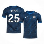 Camiseta Chelsea Jugador Caicedo Segunda 2023 2024