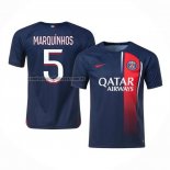 Camiseta Paris Saint-Germain Jugador Marquinhos Primera 2023 2024