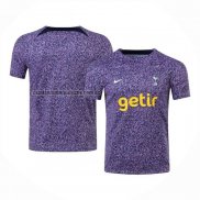 Camiseta Pre Partido del Tottenham Hotspur 2023 Purpura