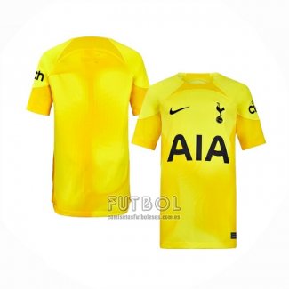 Camiseta Tottenham Hotspur Portero 2022 2023 Amarillo