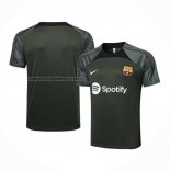 Camiseta de Entrenamiento Barcelona 2023 2024 Verde Oscuro