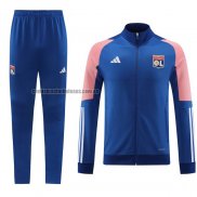 Chandal de Chaqueta del Lyon 2023 2024 Azul