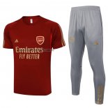 Chandal del Arsenal Manga Corta 2023 2024 Rojo