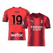 Camiseta AC Milan Jugador Theo Primera 2023 2024