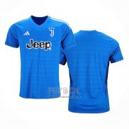 Camiseta Juventus Portero 2023 2024 Azul