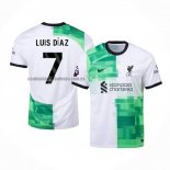 Camiseta Liverpool Jugador Luis Diaz Segunda 2023 2024