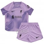 Camiseta Liverpool Portero Primera Nino 2022-2023