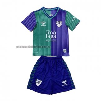 Camiseta Malaga Tercera Nino 2023 2024