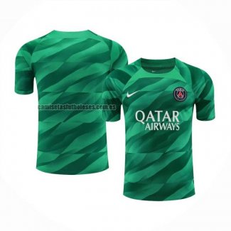 Camiseta Paris Saint-Germain Portero 2023 2024 Verde