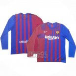 Camiseta Barcelona Primera Manga Larga 2021-2022